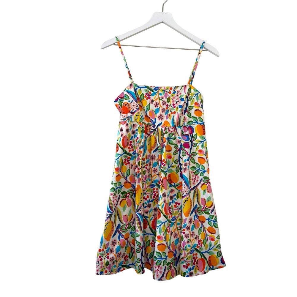 Hutch Floral Fruit Print Romper Women's Small Sleeveless Cotton Summer